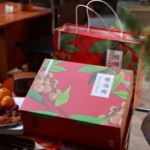 温岭市高州桂圆肉+手工白莲子 礼盒