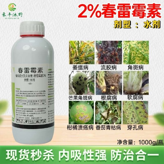 潍坊2%春雷霉素杀菌剂防治细菌性软腐溃疡穿孔