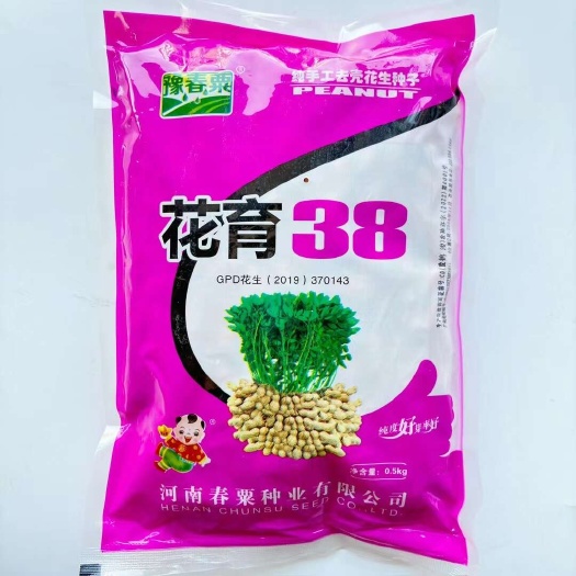 宿迁花生种子农家红皮颗粒米新货带壳四粒红铁锅现炒原味生熟花生