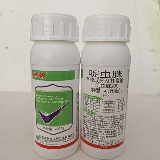 滨州啶虫脒20％可溶液剂对蓟马，蚜虫，飞虱类害虫有很好的防除效果