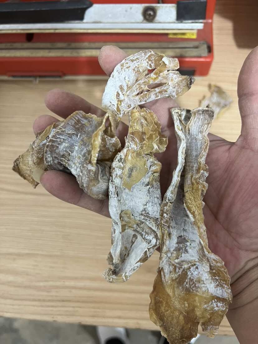 福建明溪县农家手工碳烤笋干