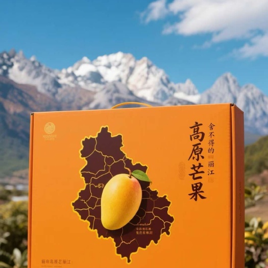 云南丽江芒果贵妃芒高端礼盒装云南特产丽江特产精品货