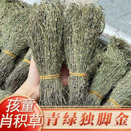 佛山【独脚金】广西青绿独脚金短脚独脚金500克孩童消积草晒干包邮