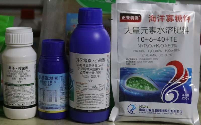 免疫诱导防病增产一喷三防一季两次乙蒜素防病增产套餐