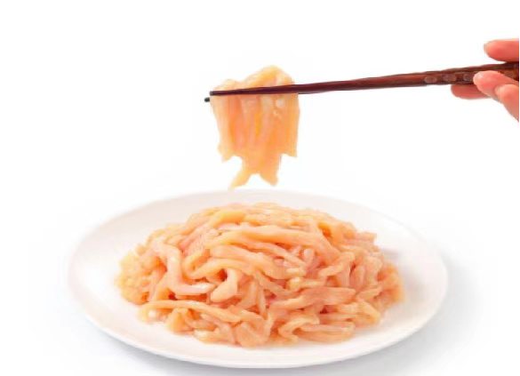 圣农冰鲜鸡胸肉丝 原切鸡胸肉丝5mm 分割品搭配厂家直发