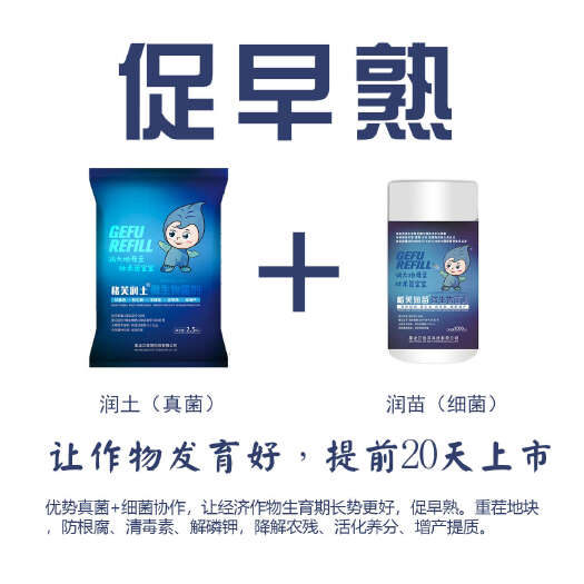 盐城作物发育更好，促早熟，微生物抑菌，降解农药残留！