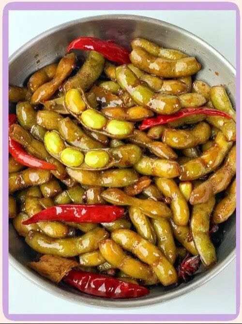 桂林香辣毛豆，卤味。2斤一包。