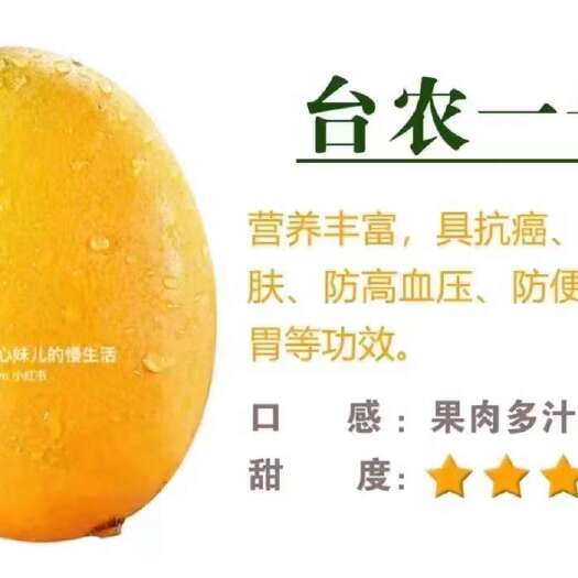 田东县百色田东芒果之乡，台农芒果，口感果肉多汁，香甜可口