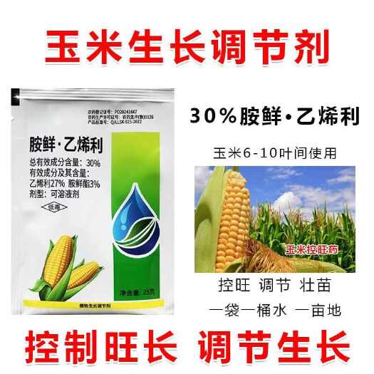 郑州胺鲜乙烯利生长调节剂控制旺长生根壮苗玉米专用调节剂正品