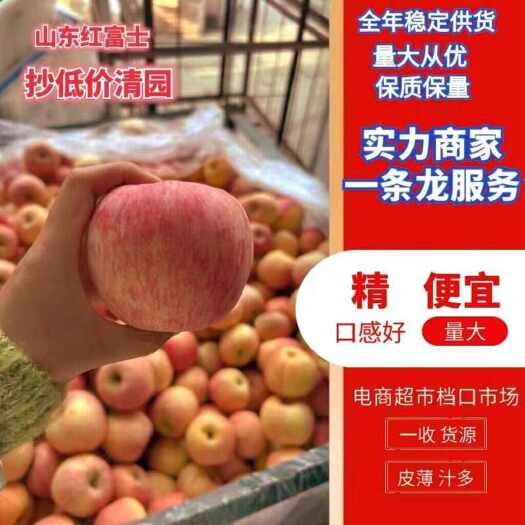 蒙阴县红富士苹果  山东红富士 包邮