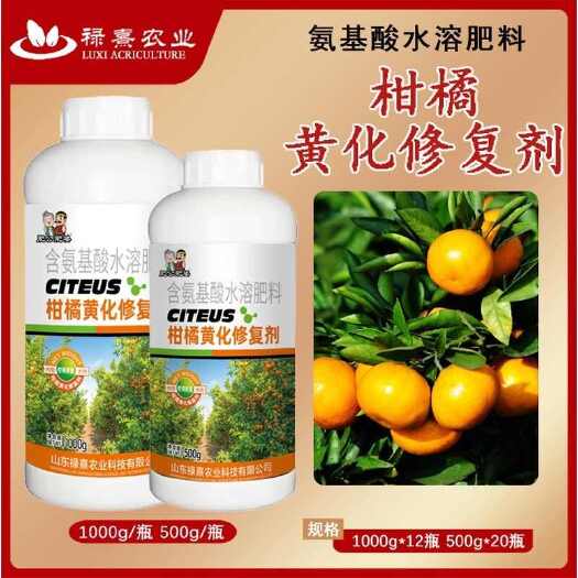 长沙柑橘黄化修复剂果树柑橘柑桔黄叶黄化病专用黄叶修复转绿叶面肥料