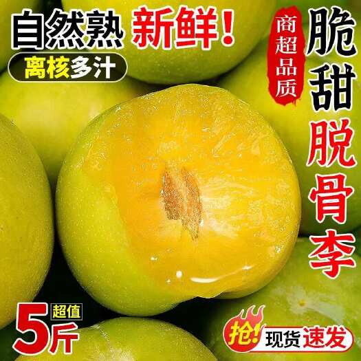 江油市四川青脆脱骨李子青脆李脱骨李脆红里一件代发，原产地直发农家果