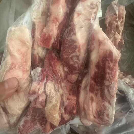 大连谷饲牛肋条，原切牛肉，烧烤，炖特别香，精修过，每袋一公斤