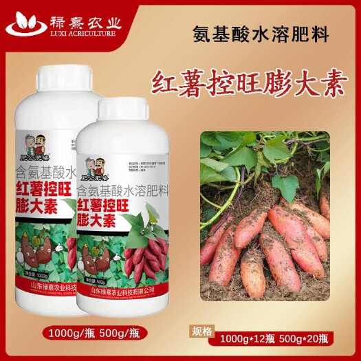 长沙红薯控旺膨大素增产控旺高产表面光滑大小均匀红薯专用农肥