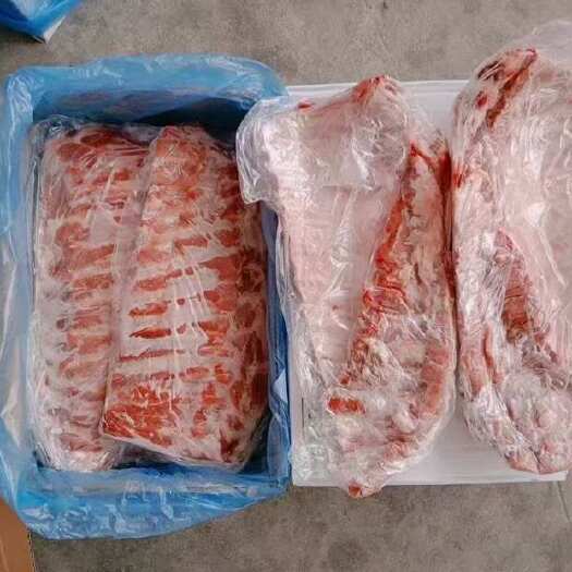 郑州鲜品分割精排，精修标猪精肋排，餐饮，商超专用肋排