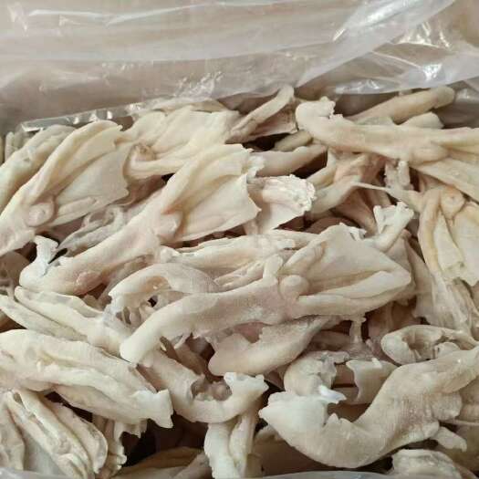 脱骨鸭掌单冻板冻  出成率高  一级原料