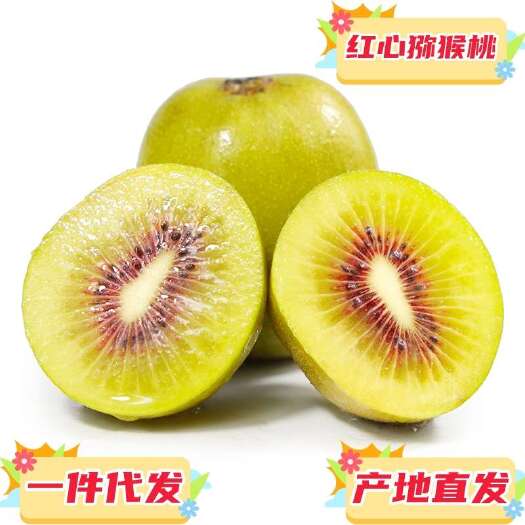 一件代发预售四川蒲江红心猕猴桃现摘新鲜奇异果多规格猕猴桃
