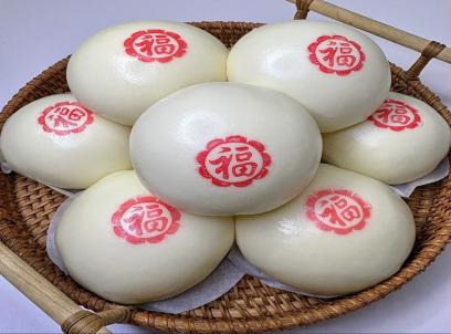 广州福字豆沙包