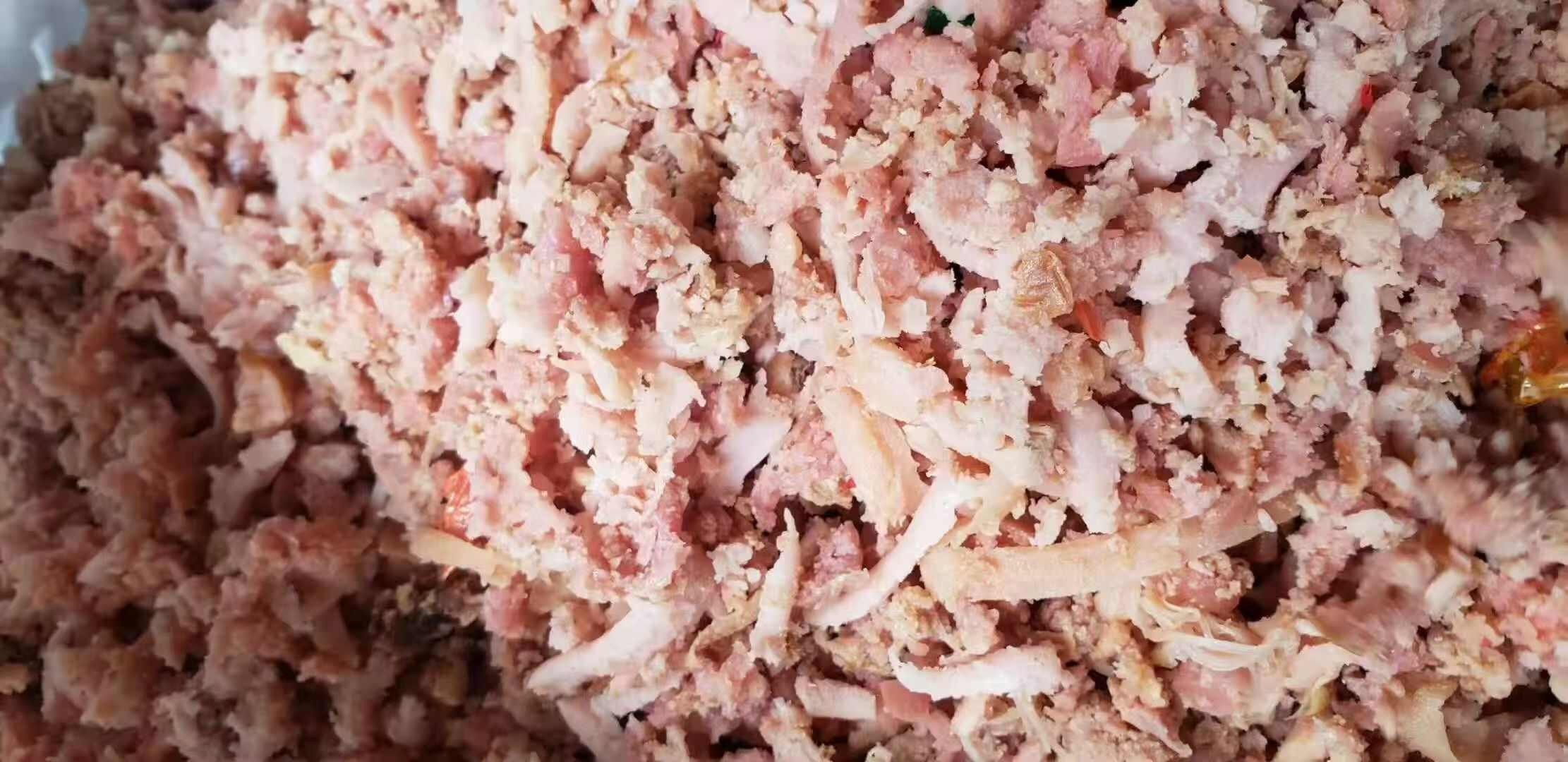 火腿肠碎片