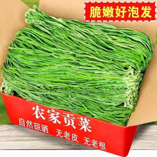 涡阳县安徽特产贡菜 新鲜野菜特菜蔬菜 直接源头产地供应
