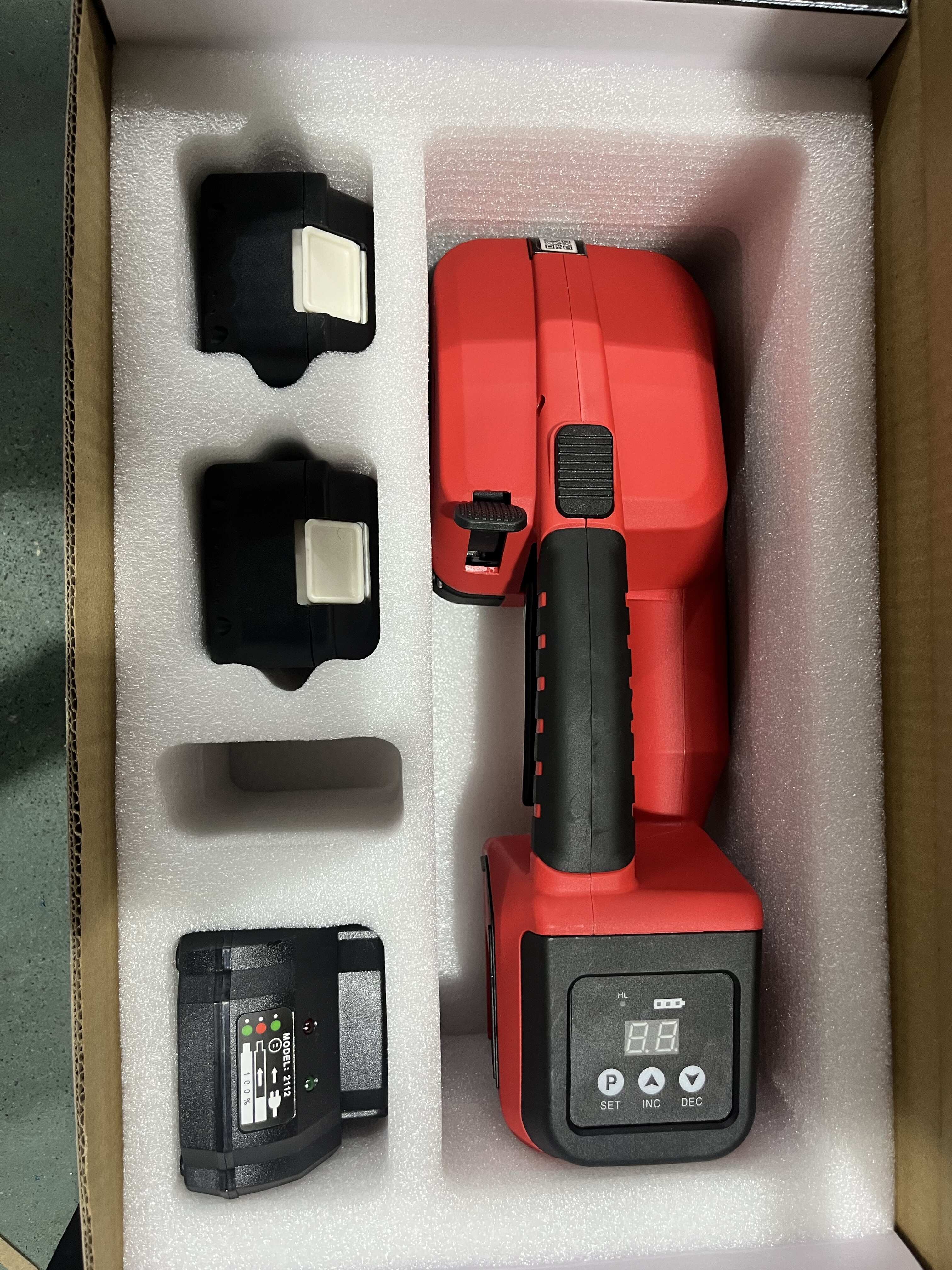 德力西手提式电动打包机  支持多种打包带材质（pp和pet）