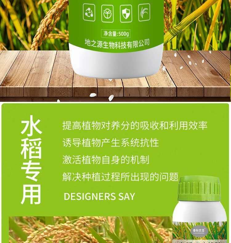水稻一喷就防提高免疫促进颗粒饱满补充营养生水稻粒粒饱增产春秋