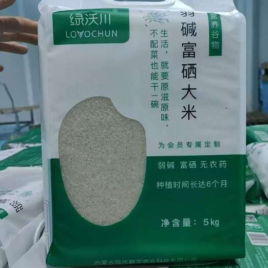 达拉特旗内蒙古鄂尔多斯达拉特旗产地 一等珍珠圆粒弱碱米