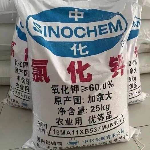 井陉县红色颗粒氯化钾高钾通用高效肥料花卉果树钾肥蔬菜农用速溶