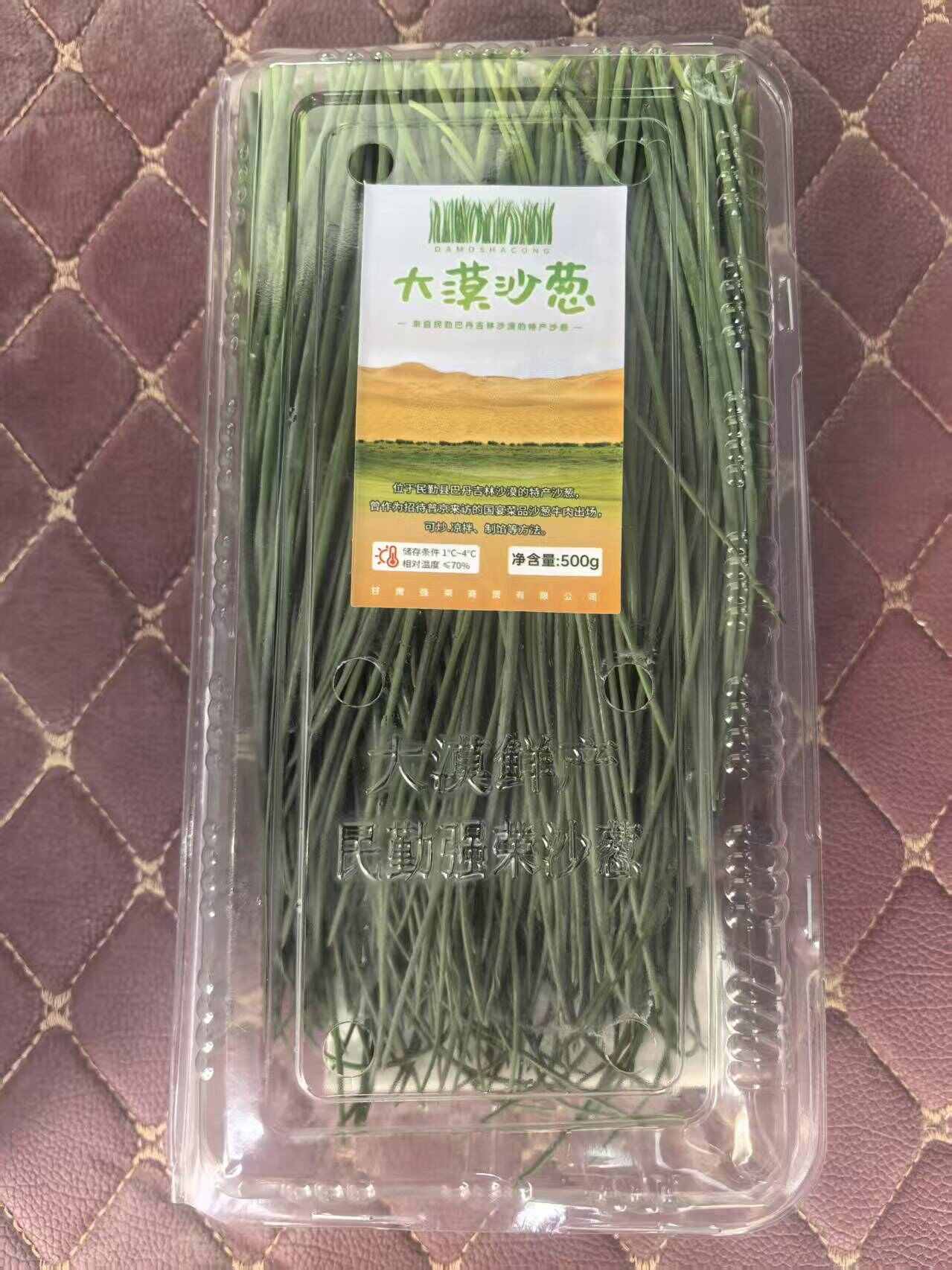 甘肃省武威市民勤县特色菜，沙葱，产地直发