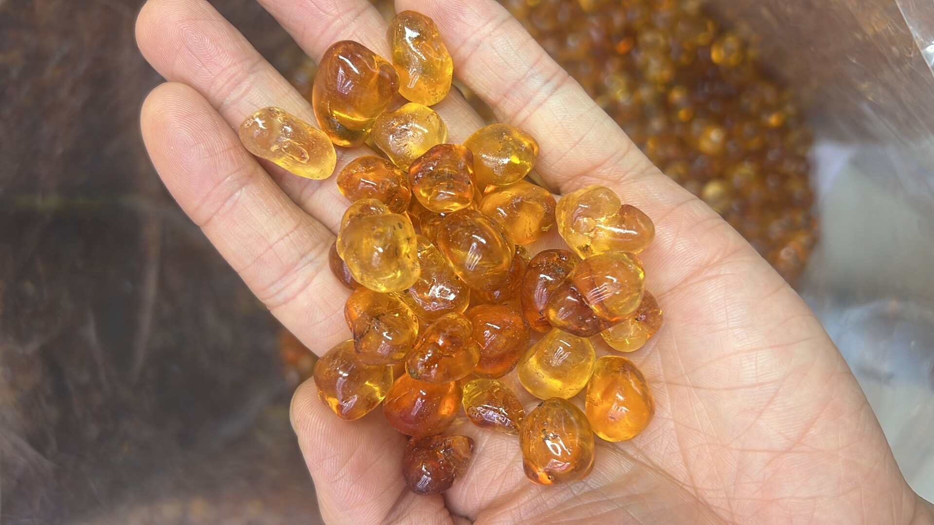 昆明机磨桃胶、精修桃胶全规格有现货，支持定制，私信详谈