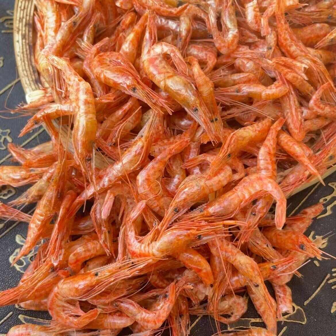 樱花虾干 地摊电商批发红虾烘干虾樱花虾干干虾河虾干