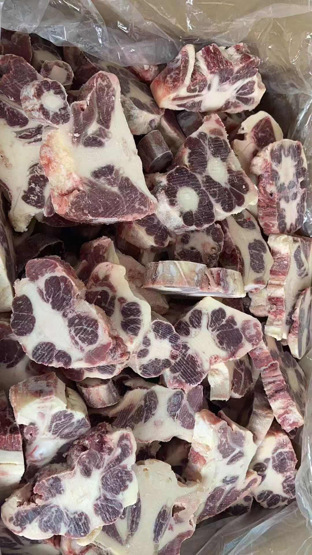 国产牛尾段。牛尾汤大补。