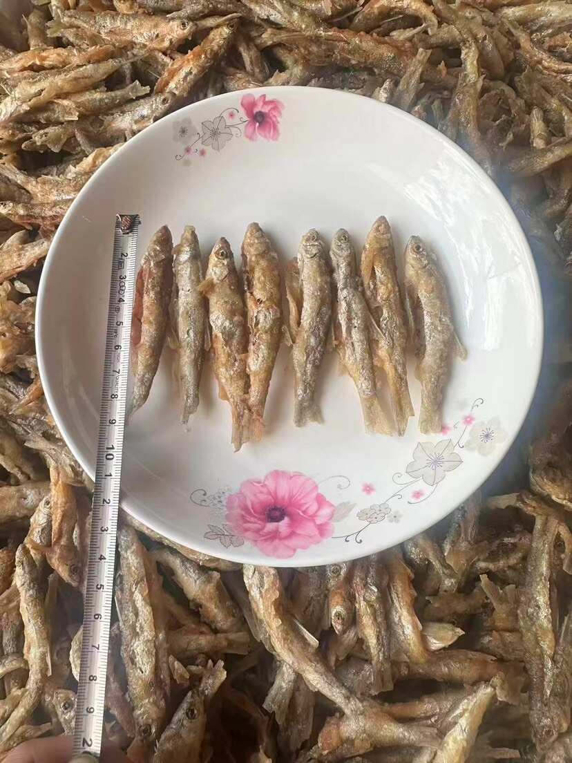 香酥开肚小河鱼 地摊电商批发香酥小河鱼有盐白条鱼干面粉鱼干