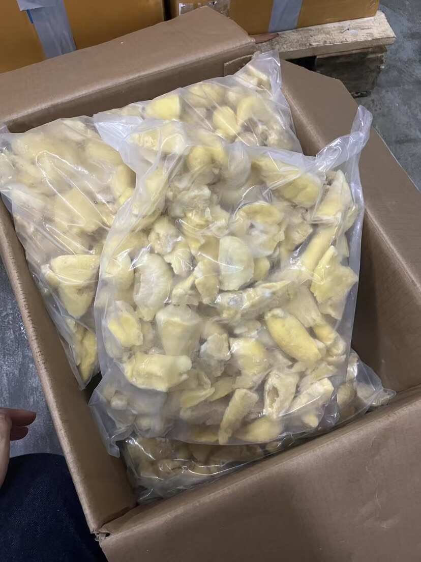 冷冻榴莲碎肉，泰国金枕碎肉，金枕榴莲泥，冷冻榴莲肉