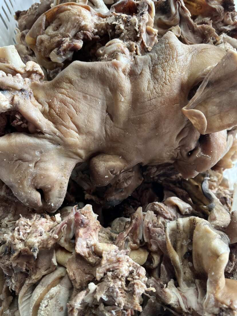 羊头肉 五香水煮全熟羊头肉(纯干无科技）