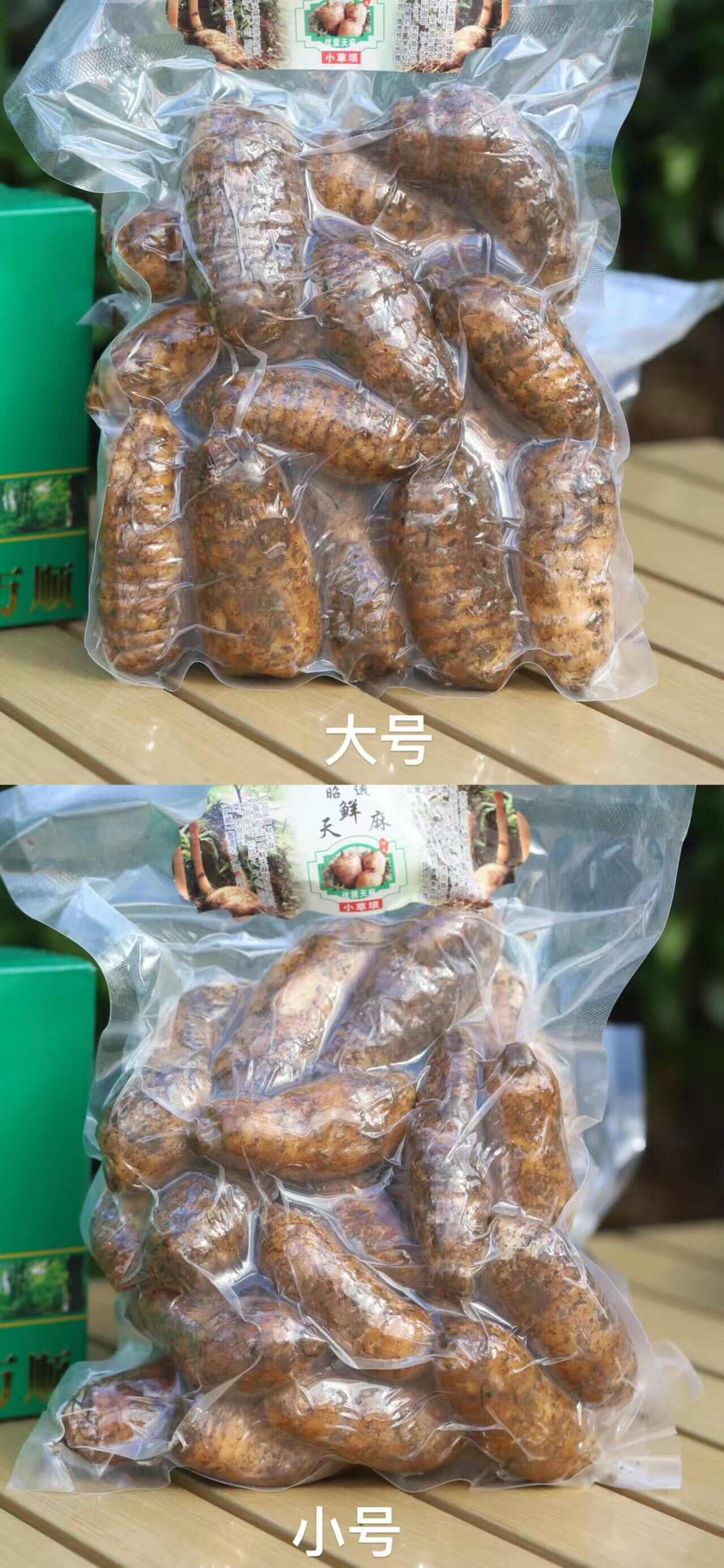 云南昭通新鲜天麻礼盒