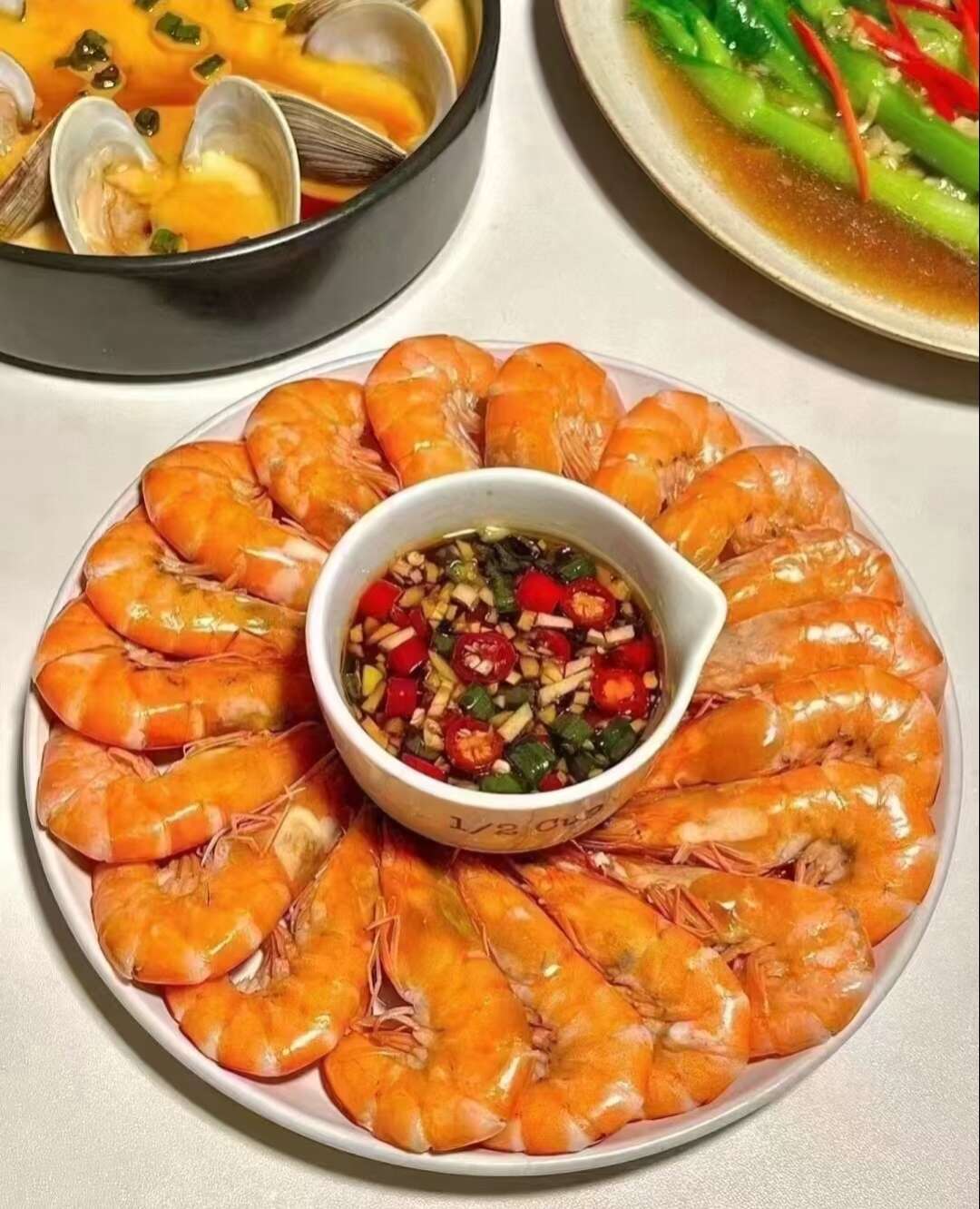 王 牌白虾3040规格1.5kg/盒