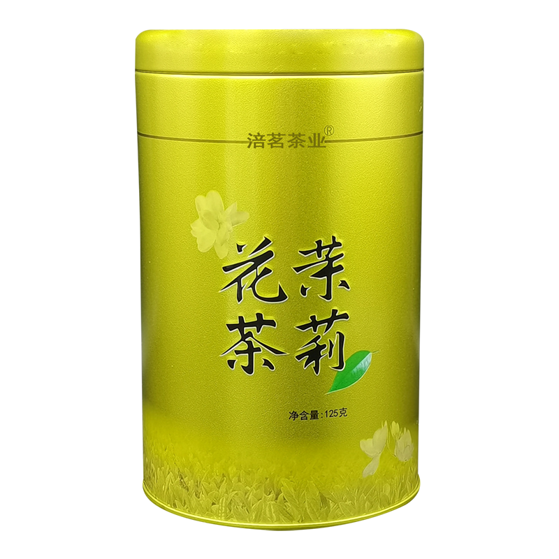 2025年新茶 雅安茉莉花茶 125克罐装 包邮浓香耐泡