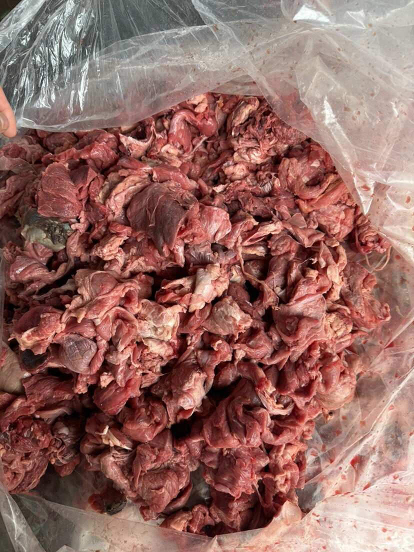大厂县精品牛碎肉 纯干货 无调理 有一点淤血 15%左右￼￼