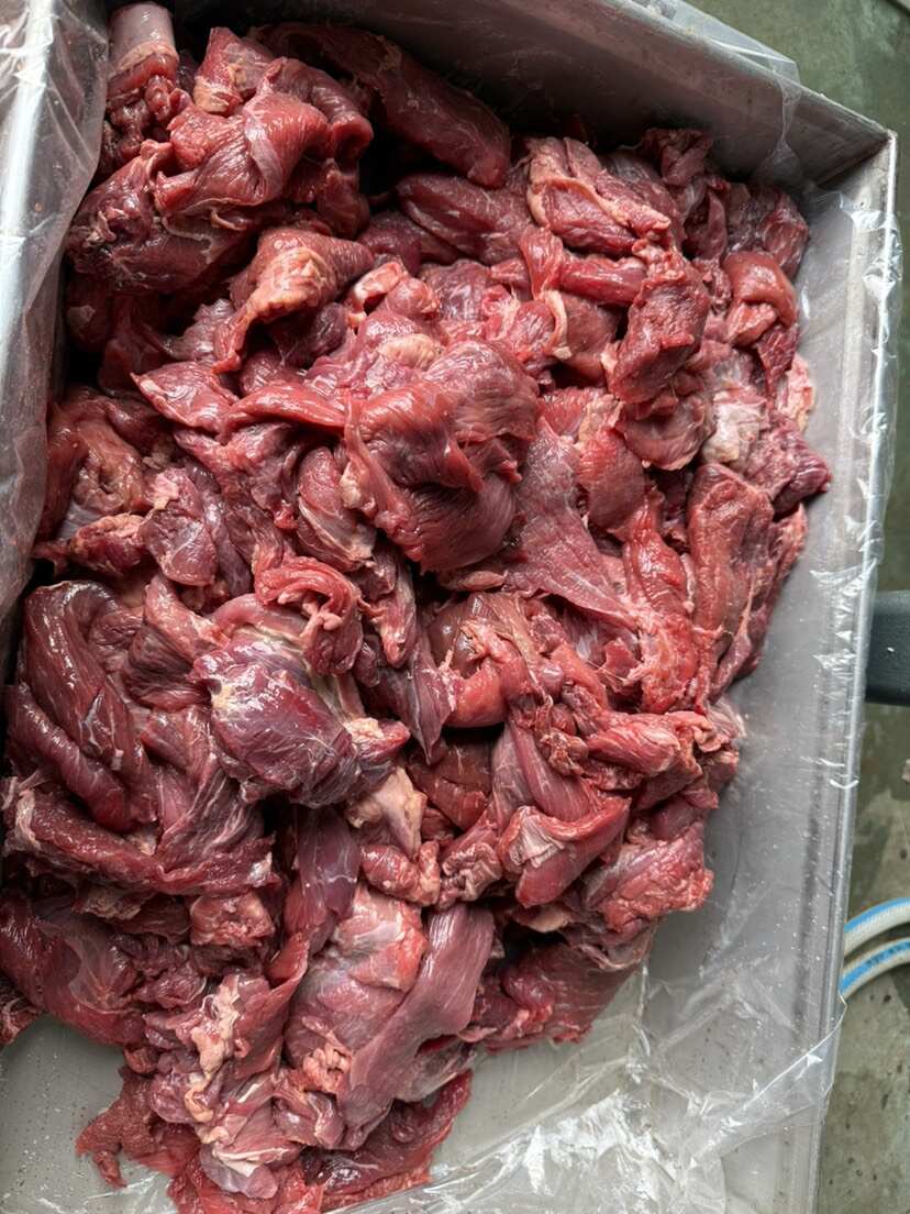 精品大块牛碎肉 纯干无水 不是调理货 95比例