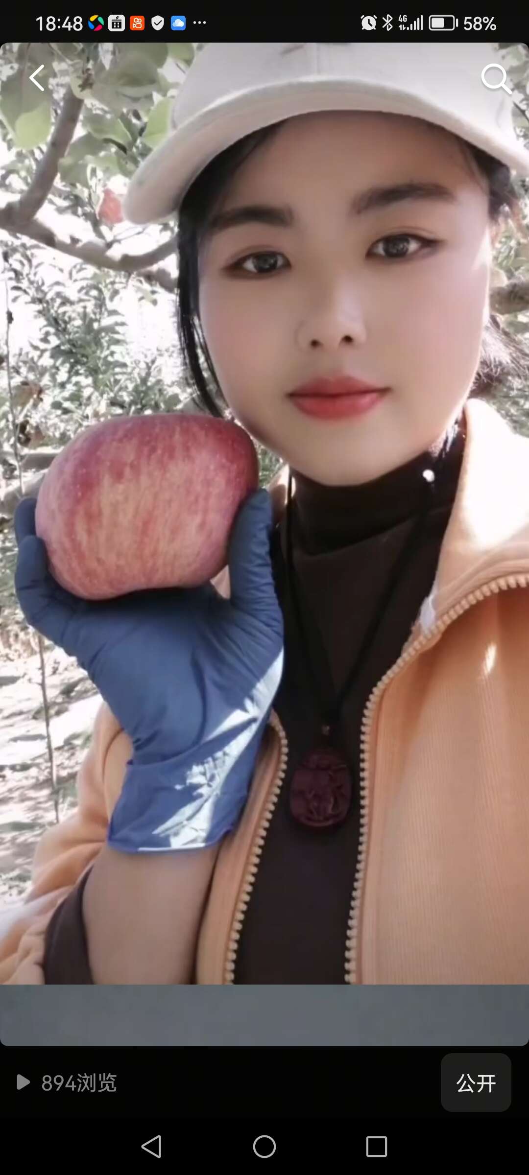 甘肃庆阳红富士