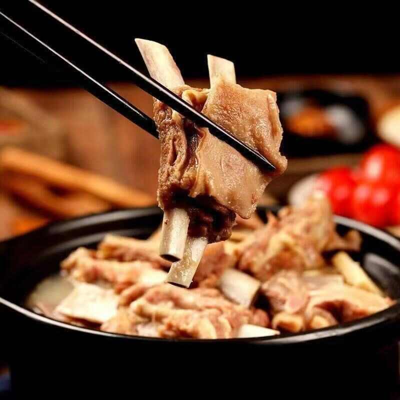 【优惠抢】手抓羊肉散养羔羊新鲜羊肉手把羊排肋排熟食开袋即食