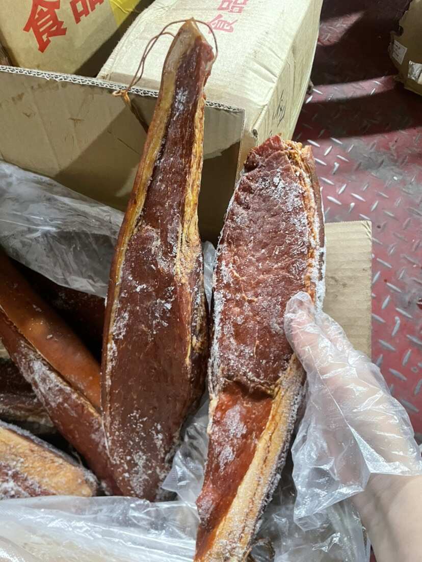 电烤二刀 干度非常好 带独立挂绳