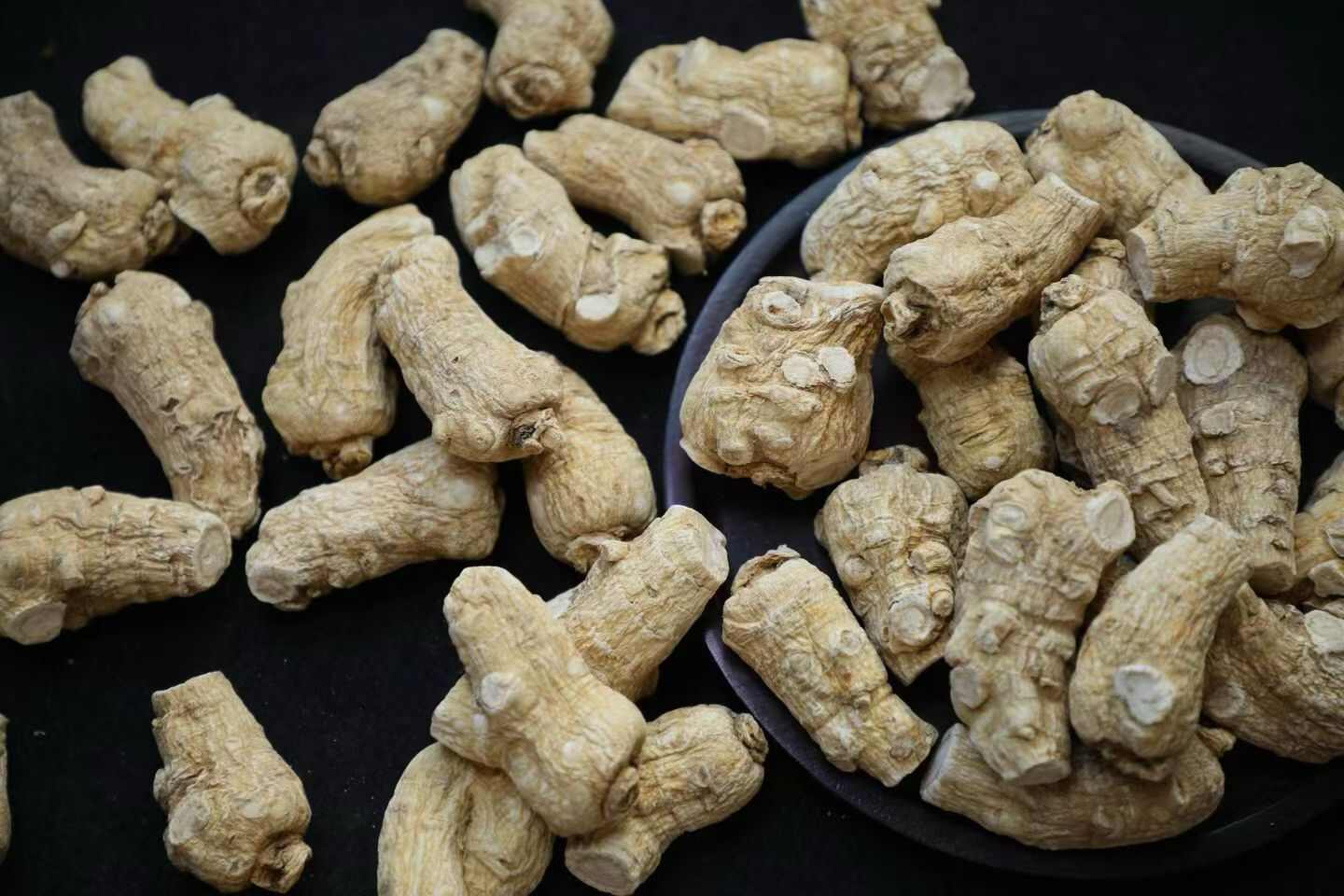 长白山老西洋参软质粒头参.15个左右一斤