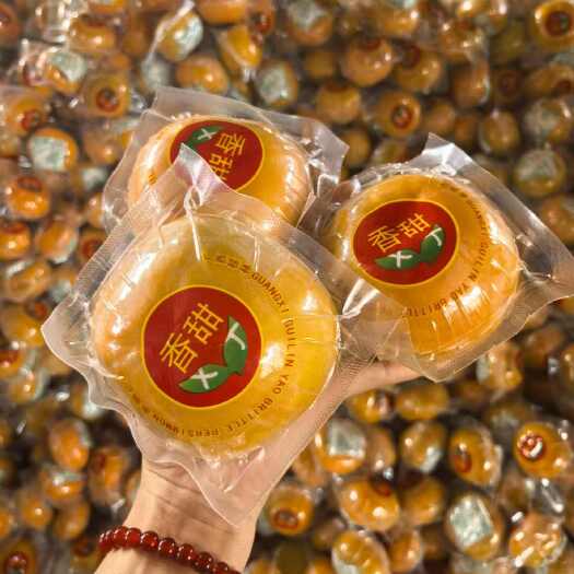桂林恭城脆柿，商超精品货源