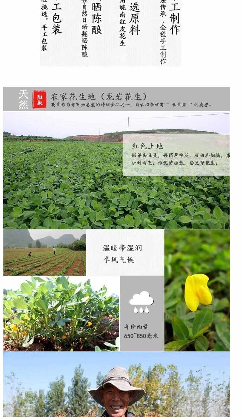 新货福建特产龙岩七彩花生湿烤工艺云南七彩花生开袋即食零食坚果