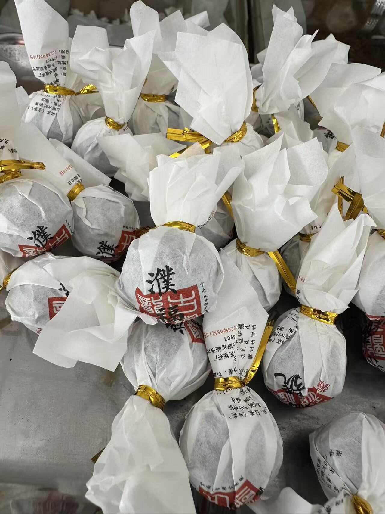 普洱茶生茶临沧茶区老树茶手工龙珠散装称重500一袋官渡区发货