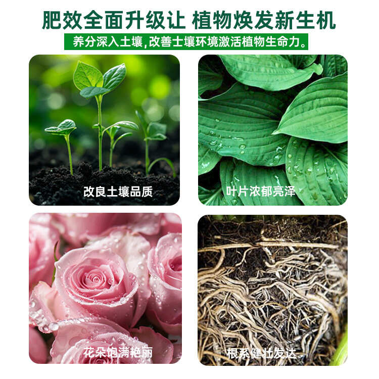 家用肥盆栽有机肥复合肥微生物菌肥一次一袋不返潮