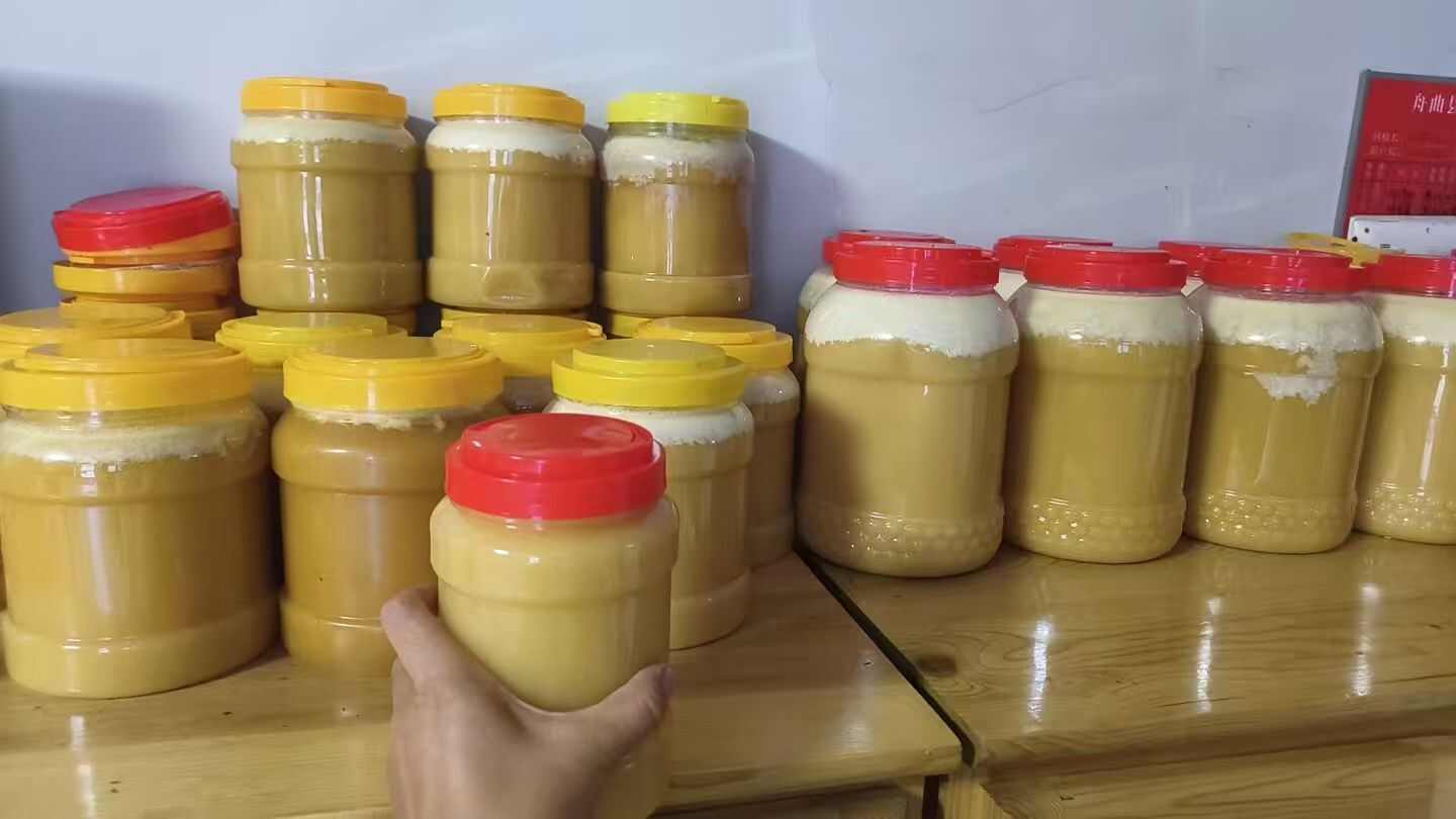 甘肃舟曲蜂巢蜜 24个月保质 天然蜂蜜