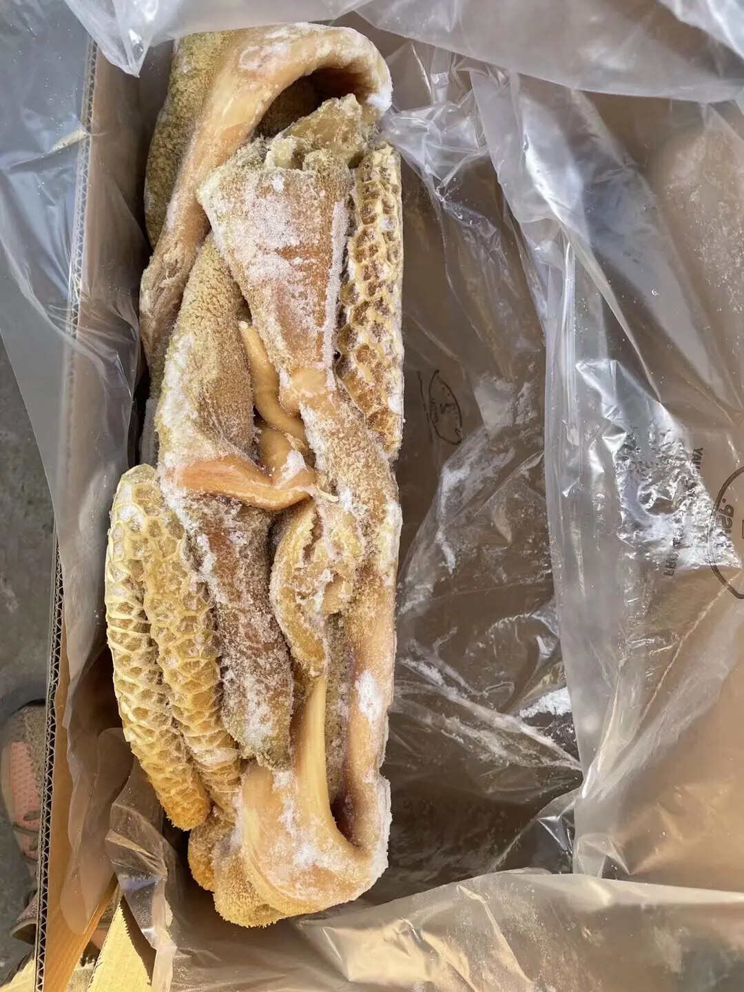 羊副产品 精洗鲜冻羊肚 干净少粘液 脆嫩爽口